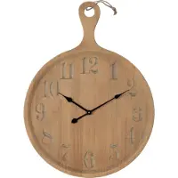J-Line klok Plan Den - naturel - large - Ø 65.2 cm