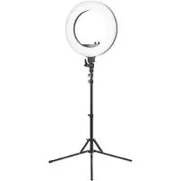 Activeshop Ring Light 18' 48W LED Zwart + Statief