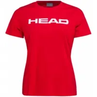 Head Tennisshirt Women Club Basic Red-XXL