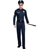 Boland - Kostuum Politieagent Bobby (M/L) - Volwassenen - Agent -