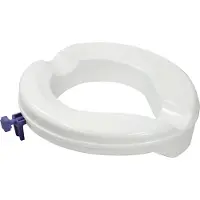 Aidapt toiletverhoger wit - 10 cm hoog