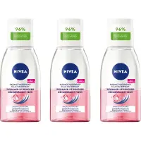 Nivea 3x Oogmake-Up Remover Stralende Oogcontouren 125 ml