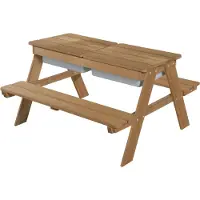 Roba Kinder Picknicktafel met speelbak Outdoor Deluxe