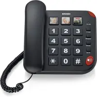 Brondi BRAVO 15 - Téléphone filaire - noir