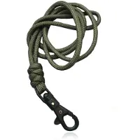 LGT JWLS Paracord 50cm met Handige Haak - Army Green Black