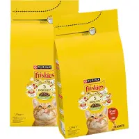 Friskies droogvoer voor katten - rund, kip & groenten - 2 x 1500g