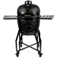 Yakiniku Medium Kamado Basic 'Black Edition' Ø41cm + Onderstel en zijtafels