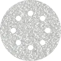 Wolfcraft - Schuurpapier voor excentrische schuurmachines - 5 Stuks - Ø 125 mm - korrel 40 - 1150000