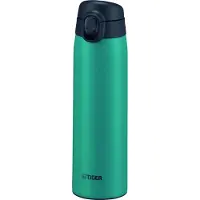 Tiger Isoleerfles MCT-K Self-Locking - Rvs - Vert viridien - 600ml