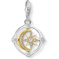 Thomas Sabo Hanger, Bedelhanger Maan & Ster Beweegbaar, (925 zilver)