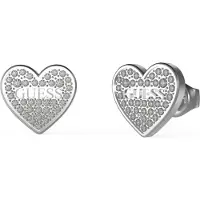 GUESS Oorbellen, Romantische Studs Party Kristal Stalen Oorbellen JUBE02173JWRHT/U, (Roestvrij staal)