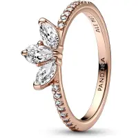 Pandora Sparkling Herbarium Cluster Ring Rosékleurig 182392C01-58