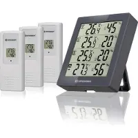 Bresser Temeo Higro Quadro 4 Weerstations 3 Eenheden