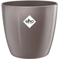 Elho Bloempot Brussels Diamond Taupe D 20 H 18,6 Cm