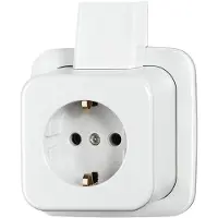 ABB Busch-Jaeger Opbouw Standaard Wandcontactdoos (WCD-schakelaar) - 2CKA002041A0172