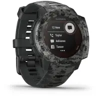 Garmin Instinct Solar Zwart Camo