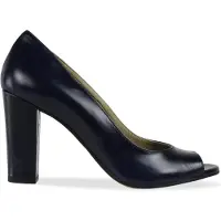 Noë Shoes Nicoline Peeptoe Cobalt