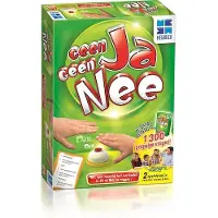 MEGABLEU Geen Ja Geen Nee - Grappig Familiespel met Ringende Bel - Gezelschapsspel voor Kinderen - 2-6 Spelers - Inclusief Reisspel