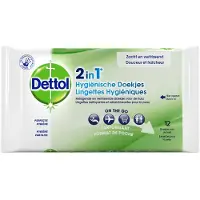 Dettol Hygienische Doekjes 2in1 12 Stuks