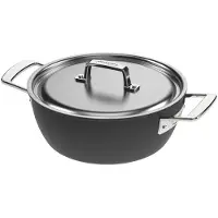 Demeyere Braadpan Black 5 Conisch Met Deksel 24 cm