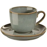 Asa selection Cappuccinokop Saisons met Schotel Eucalyptus 230 ml
