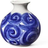 Kähler - Tulle Vaas - H10,5 cm - Blauw