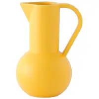 Raawii Strøm Kan 1,5 L - Waterkaraffen & waterkannen Aardewerk Freesia Yellow - R4001