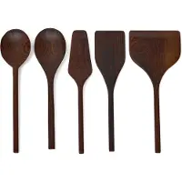 Serax - Pascale Naessens Pure - Keukengerei - Donkerbruin - 5 stuks