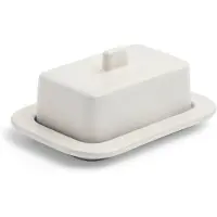 HAY Butter Dish Barro Off-White