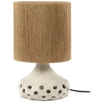 Serax - Sophie Casier - Oya Tafellamp D25 cm - Bruin/Bol