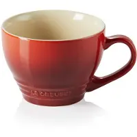 Le Creuset grote mok 40 cl Kersenrood