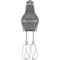 KitchenAid Draadloze Handmixer 5KHMB732EDG - Houtskoolgrijs