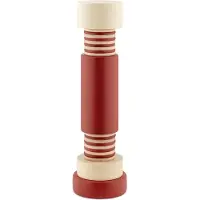 Alessi Peper- en Zoutmolen MP0215 Natural and Red