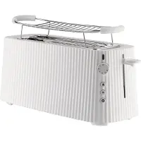 Alessi Broodrooster Plissé Long Toaster White