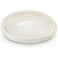Le Creuset Signature Spoon Rest Oval - Bestek- & en keukengereiopbergers Steengoed Meringue - 71507157160099