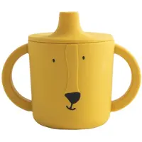 Trixie Siliconen leerglas - Mr. Lion - Geel - Baby drinkbeker -