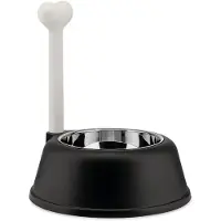 Alessi Hondenvoerbak LUPITA 1,5 l, zwart,