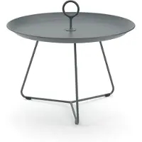 Houe Bijzettafel Eyelet Tray Table Ø57,5 Dark grey
