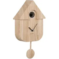 Karlsson Wandklok Modern Cuckoo Hout