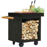 Ofyr | Mise en Place Table Black 65 PRO | Ceramic Dark Grey