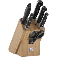 Zwilling Professional S - Messenset - Met Blok - Roestvrijstaal - 6 Delig