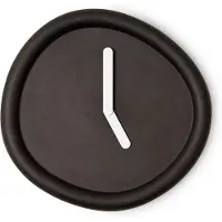 Werkwaardig Ronde Klok Zwart / Round Clock Black - Design klok