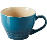 Le Creuset grote mok 40 cl Diepgroenblauw
