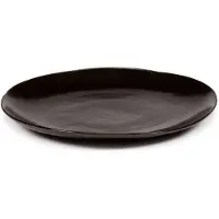 Serax Dinerbord La Mère Tableware By Marie Michielssen Dark Brown XL 27 cm
