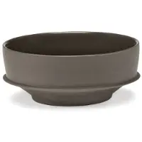 Serax Kom Dune Tableware By Kelly Wearstler Dark Brown S 19 cm