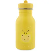 Trixie Drinkfles - Mrs. Bumblebee - RVS Waterfles voor kinderen - 350ml - Lekvrije Fles - Geel