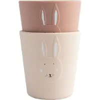 Trixie - Silicone Beker (set van 2) - Bekers - Mrs Rabbit