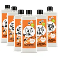 Marcel's Green Soap 6x Allesreiniger Sinaasappel & Jasmijn 750 Ml