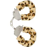 ToyJoy Furry Fun - Handboeien - Luipaard
