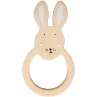 Trixie Mrs Rabbit rubberen bijtring lichtroze unisex